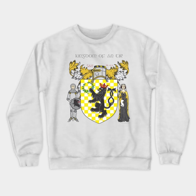 Kingdom of An Tir Crewneck Sweatshirt by Greyhand